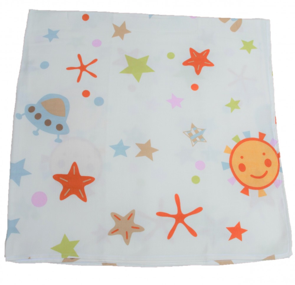 Scutec Muselina Xkko Space, Bumbac Organic 90x90 cm