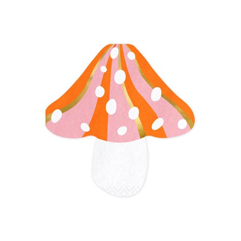 Servetele Ciuperca Party deco | Atmosferă Magică