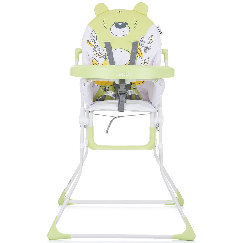 Scaun de masă Chipolino Teddy, 6 luni+, Aloe