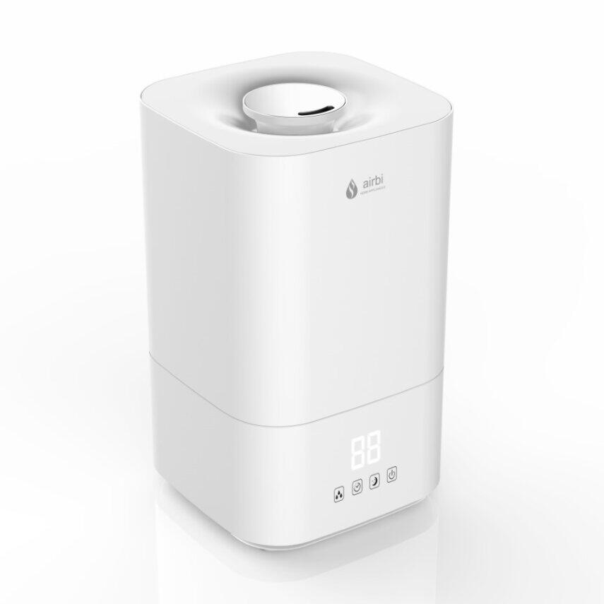 Airbi Cuboid Alb - Umidificator Smart 4in1 - imagine 4