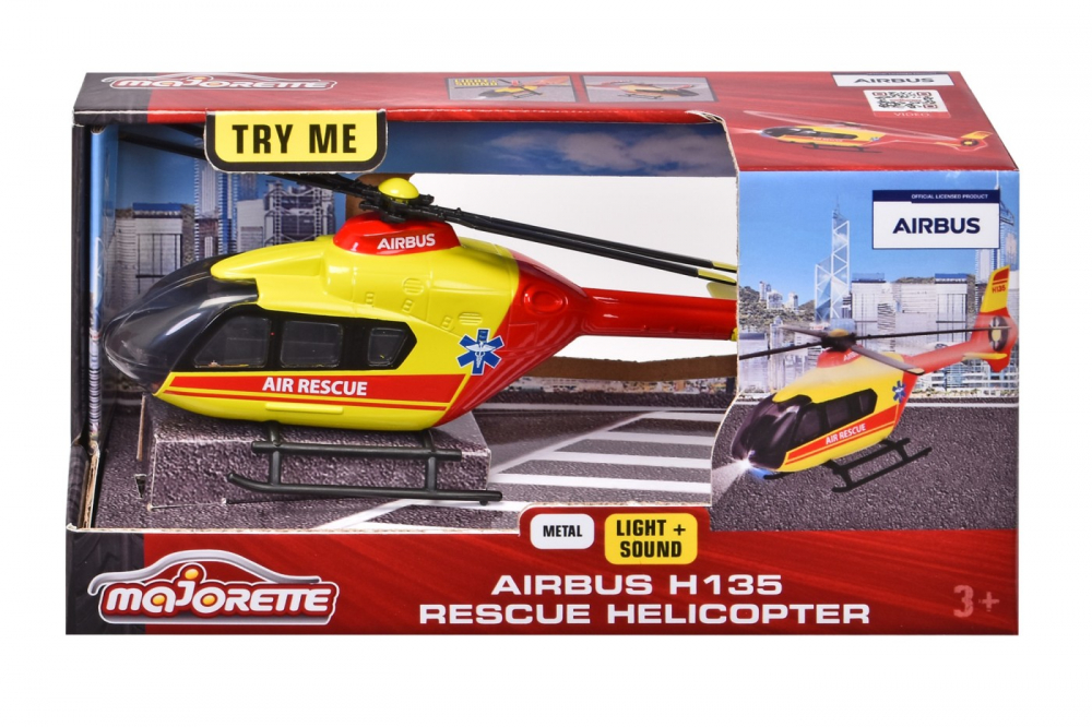 Majorette Elicopter Airbus H135 cu Sunete și Lumini