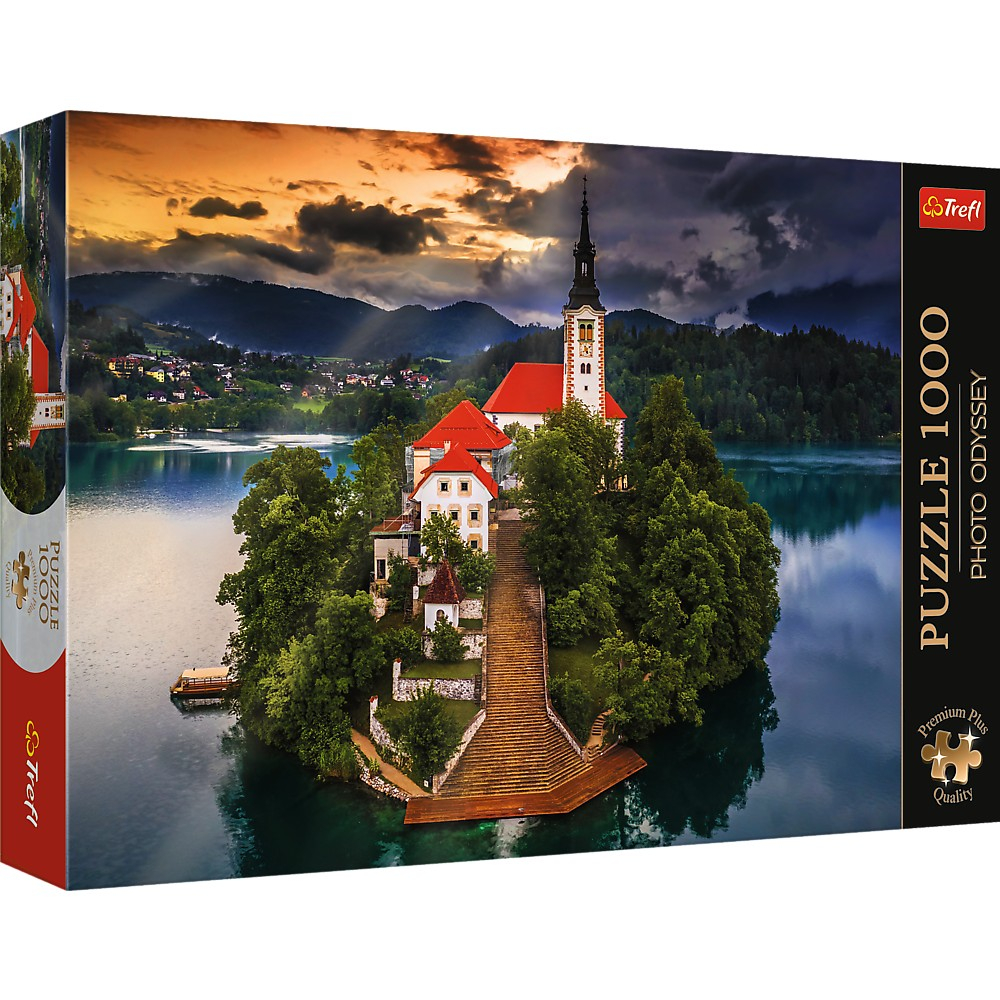 Puzzle Trefl 1000 Lacul Bled - Calitate Premium