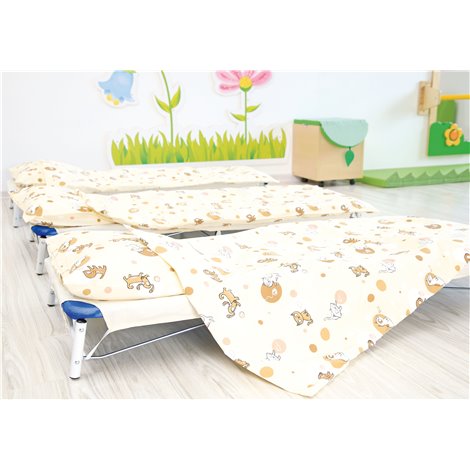 Lenjerie Pat 5 Piese Moje Bambino Pets Ocru - imagine 5