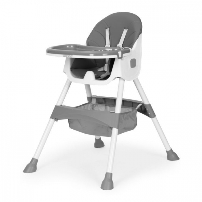 Scaun Masa Ecotoys HC521 Gri - Siguranță & Comfort - imagine 6