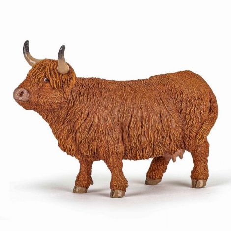 Papo Vaca Highlands Figurina Realistă