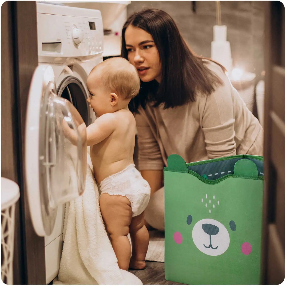 Cutie Depozitare Nukido Transformabilă în Covor Joacă - imagine 3