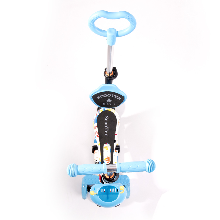 Trotineta Lorelli Smart Plus 3 Roti LED + Maner Parental