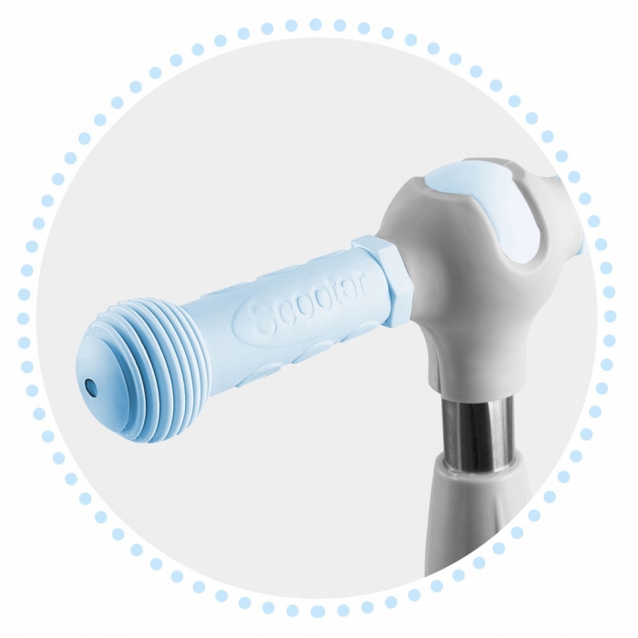 Trotineta Ricokids Piko Albastru | Roti LED, Reglabila - imagine 3