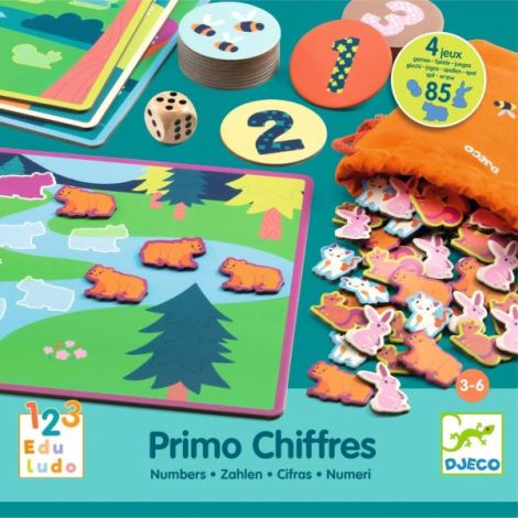 Joc Educativ Primele Cifre Djeco 3-6 ani - imagine 2