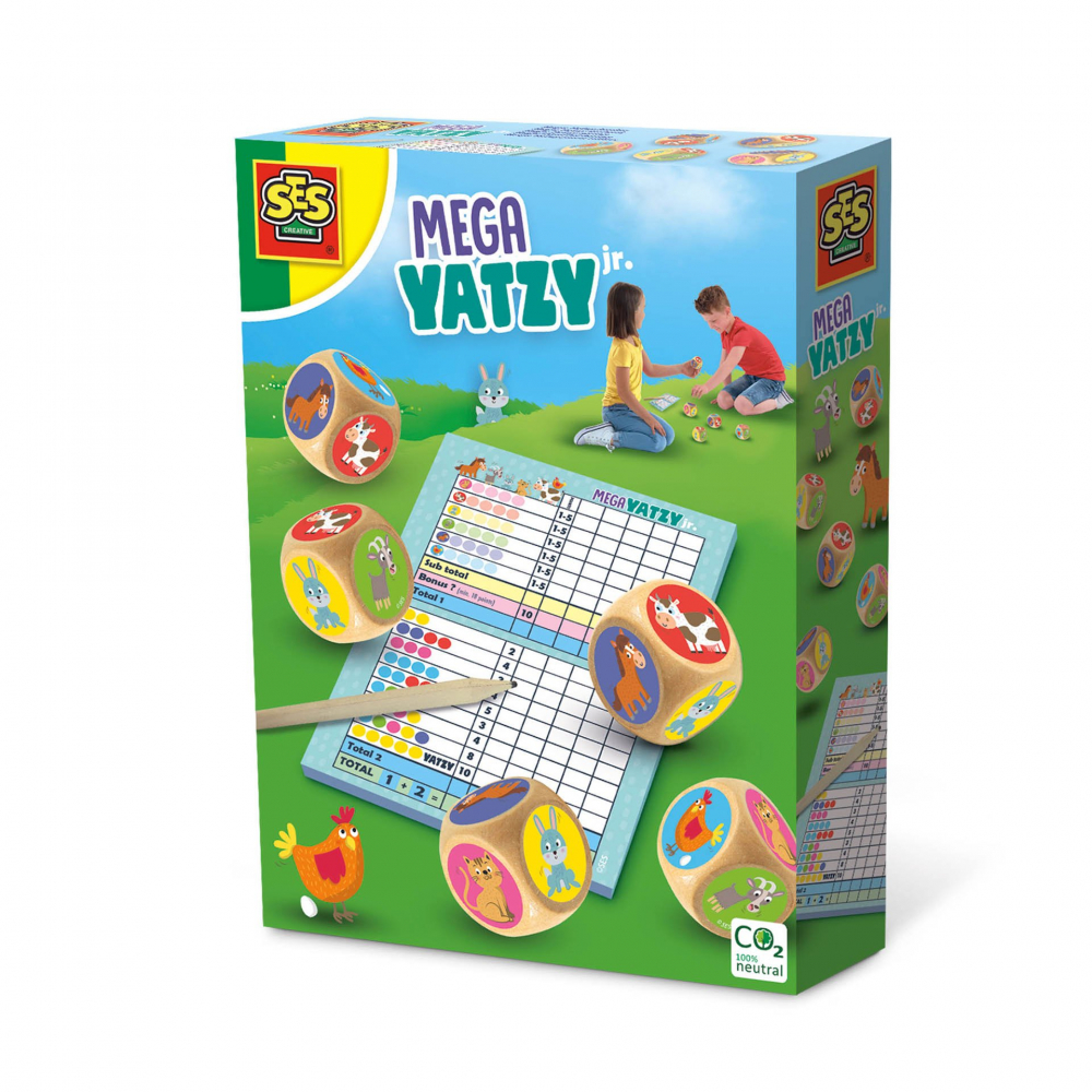 Joc Mega Yatzy Junior Ses Creative, +4 ani