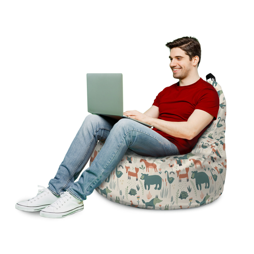 Fotoliu Puf Updeco Big Chill Ursi/Cerbi - imagine 3