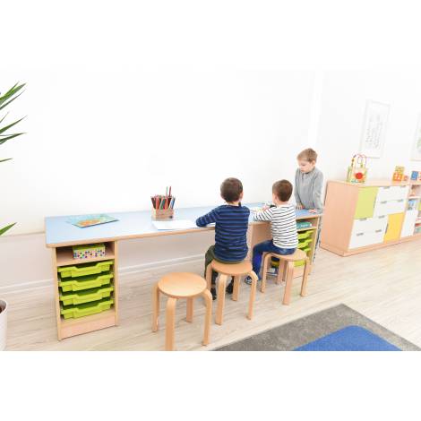 Masa functionala Moje bambino cu depozitare - imagine 11
