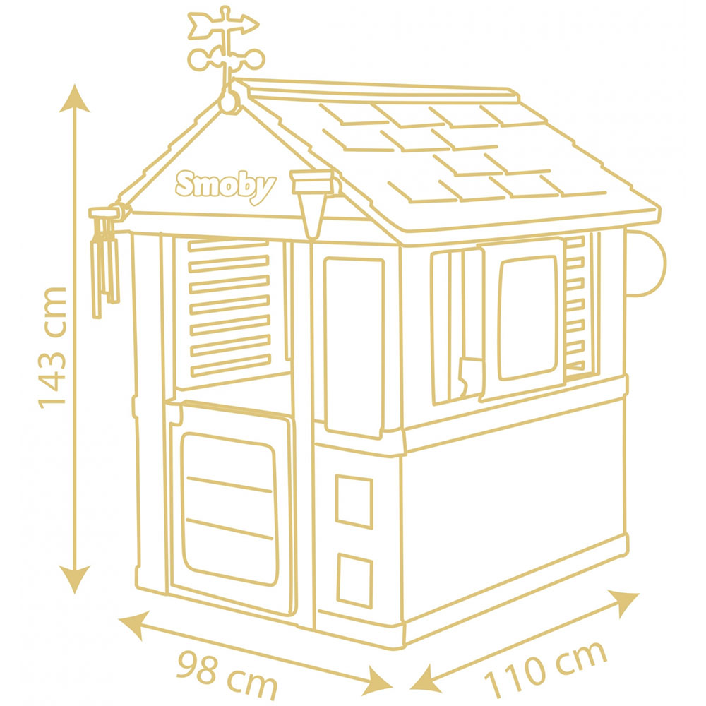 Smoby 4 Seasons - Casă pentru copii exterior