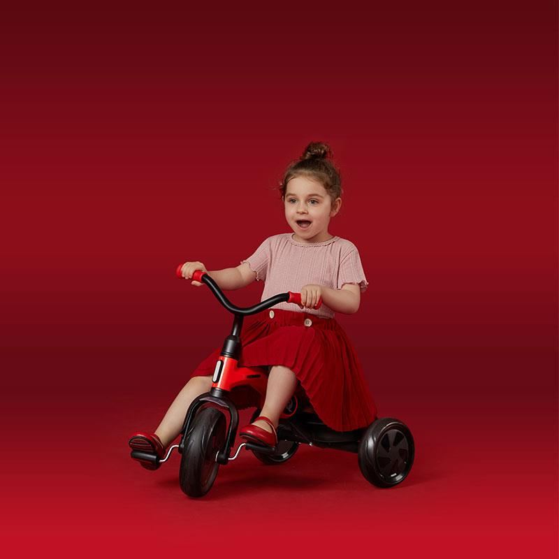 Tricicleta Qplay Ant Pliabilă, Galbenă - imagine 5