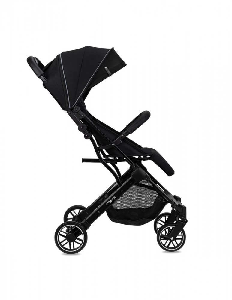 Carucior Sport Momi Light Negru - Compact și Ușor - imagine 4