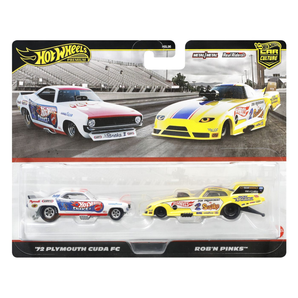 Hot Wheels Premium - 2 Masini Metalice 1:64