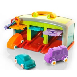 Set Garaj 3 Masinute Minimobil Miniland - imagine 3