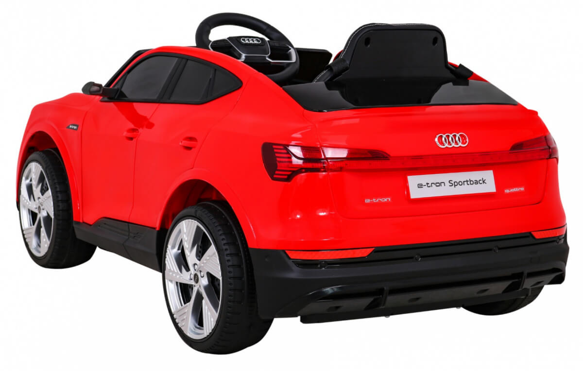 Mașinuță Electrică Audi E-Tron Sportback 4x4 Roșu - imagine 3