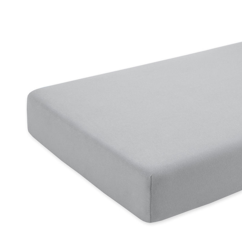 Cearceaf Gri KidsDecor Bumbac 70x120 cm