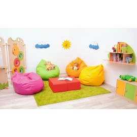 Fotoliu Tip Para Portocaliu Moje Bambino - imagine 3
