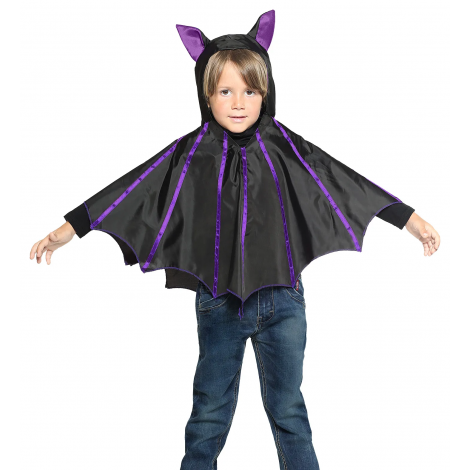 Pelerina Poncho Liliac Widmann | Costum Drăcușor - imagine 2