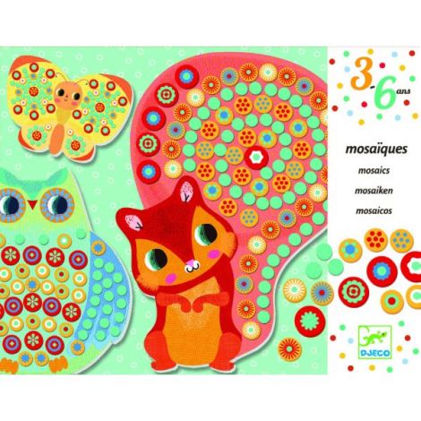 Mozaic Djeco Milfiori | Joc Creativ 3-6 Ani