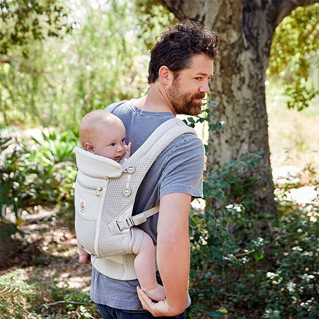 Ergobaby Adapt SoftFlex Mesh Pearl Grey - imagine 4