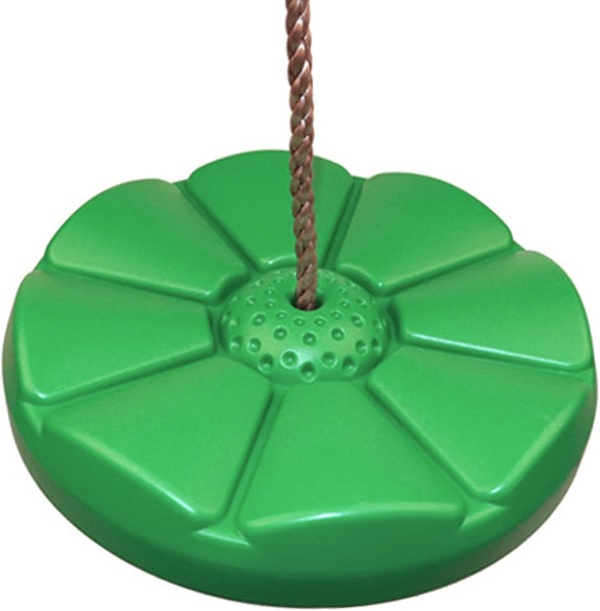 Leagan Rotund Funie 28 cm Green Flower Sfera - imagine 3