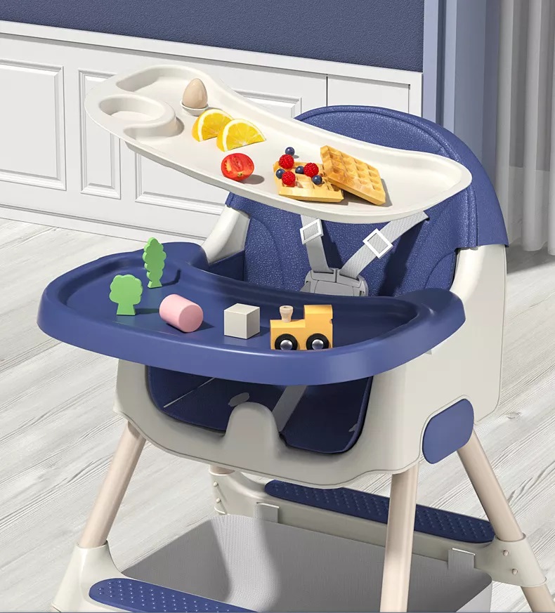 Scaun Masa Little Mom 2-in-1 Reglabil