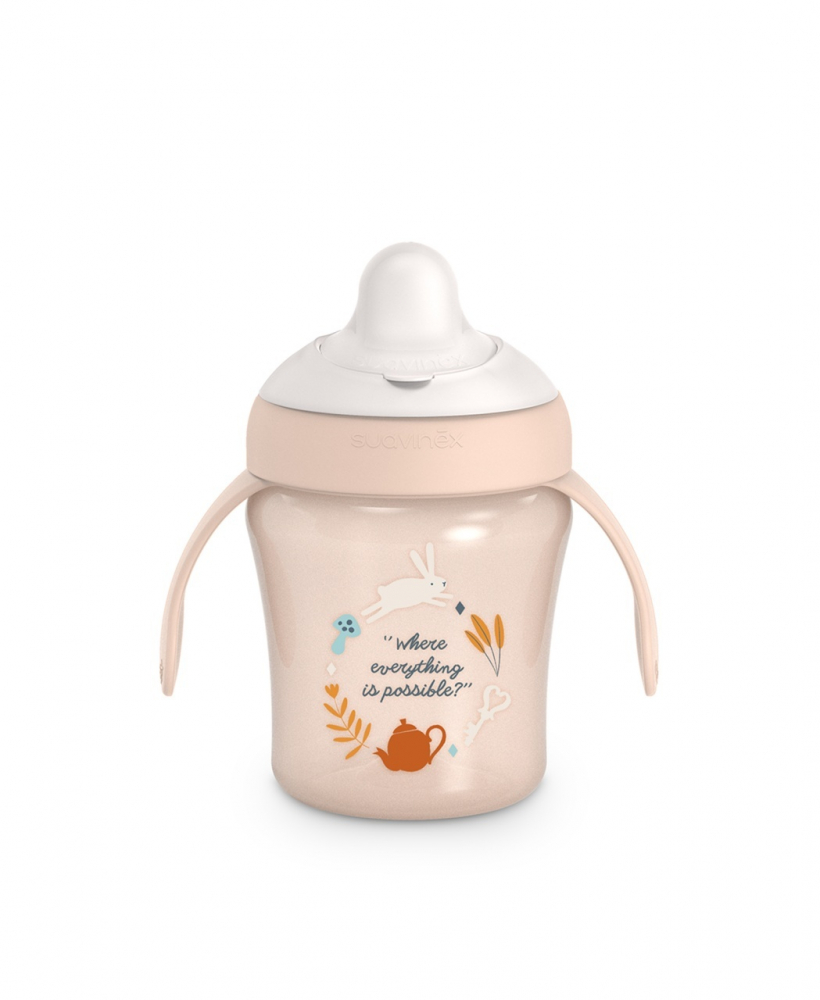 Cană Antrenament Suavinex Wonder Roz 200ml - imagine 4