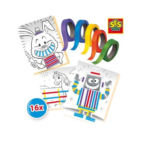 Ses Creative Set - Invat sa lipesc | Jucarie Creativa - imagine 2
