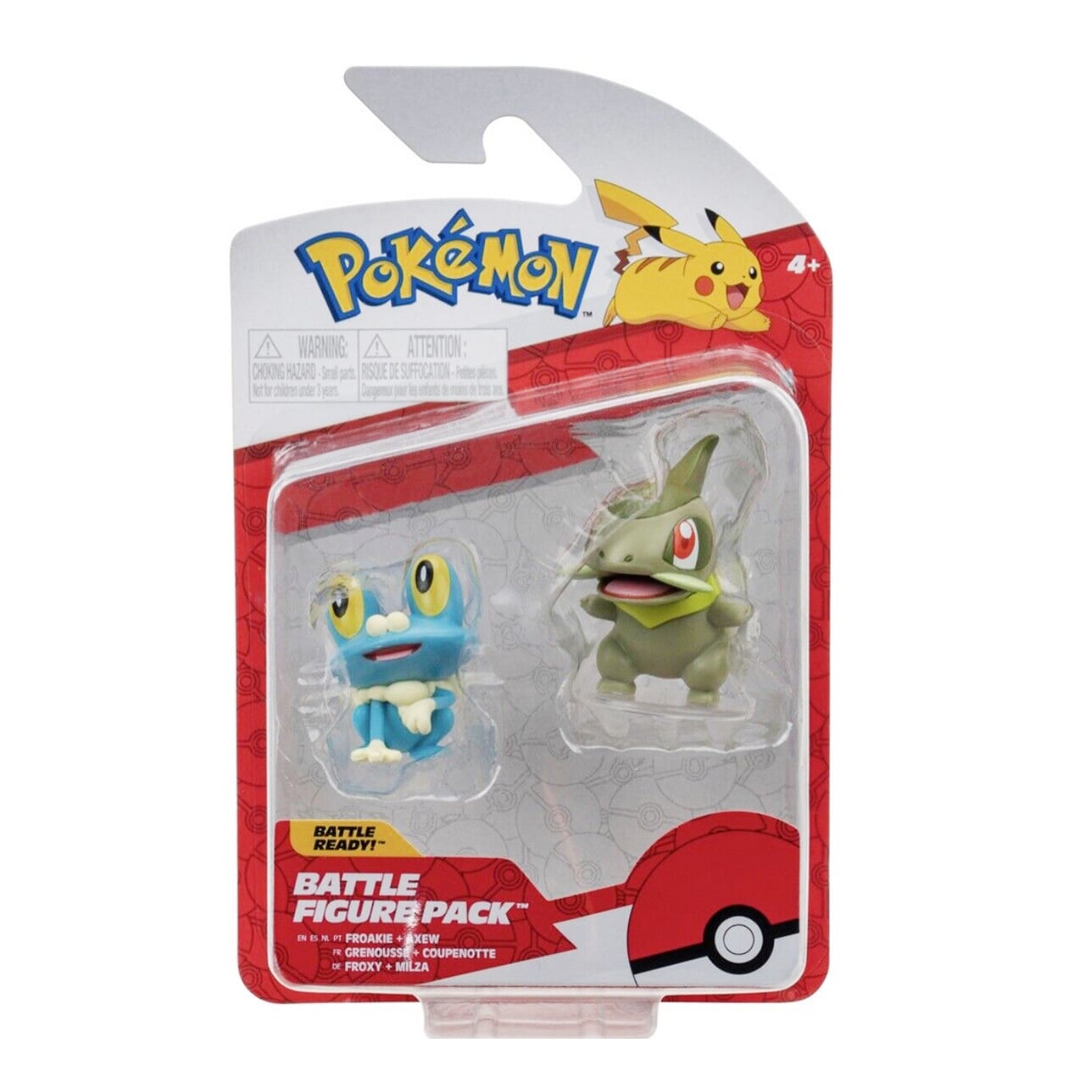 Set Figurine Pokemon Froakie și Axew | Jucării Articulate