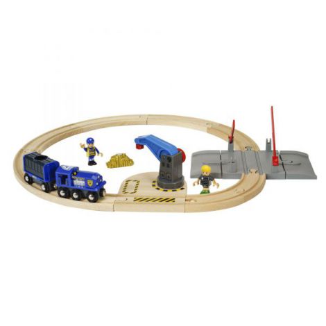 Set Transport Poliție Brio 33812 - Trenulete și Macara - imagine 8