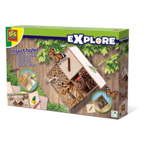 Hotel pentru insecte Ses Creative - Set creativ educativ
