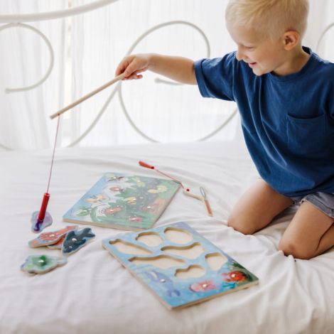 Joc Pescuit Magnetic Melissa & Doug 10 Piese - imagine 3