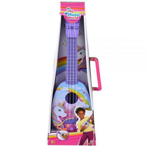 Ukulele Unicorn Simba pentru Copii - imagine 4
