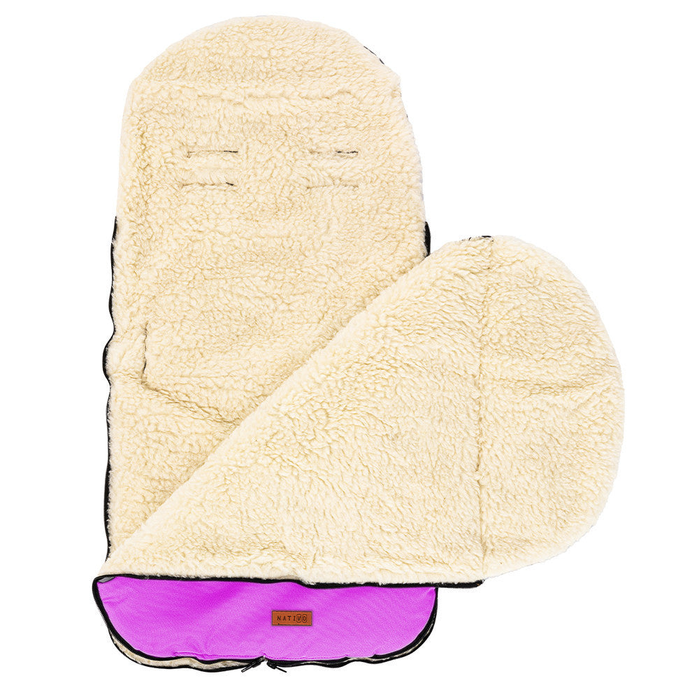 Sac de iarnă Nativo lână impermeabil 85x40