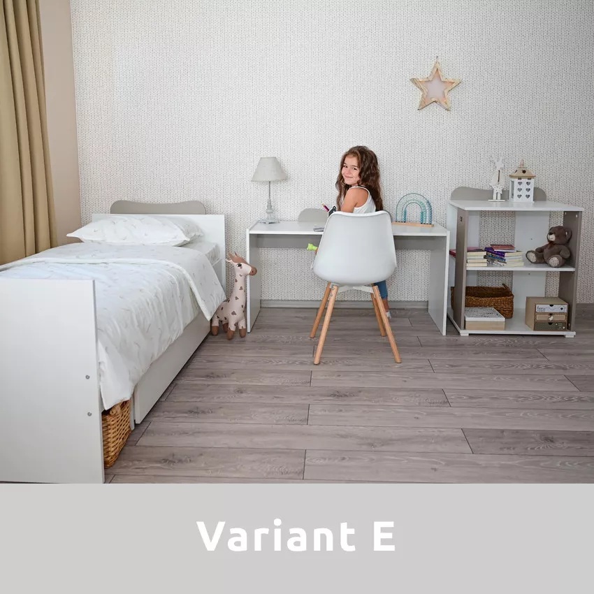Pat modular Lorelli Multi 5 configurari, White Amber - imagine 3