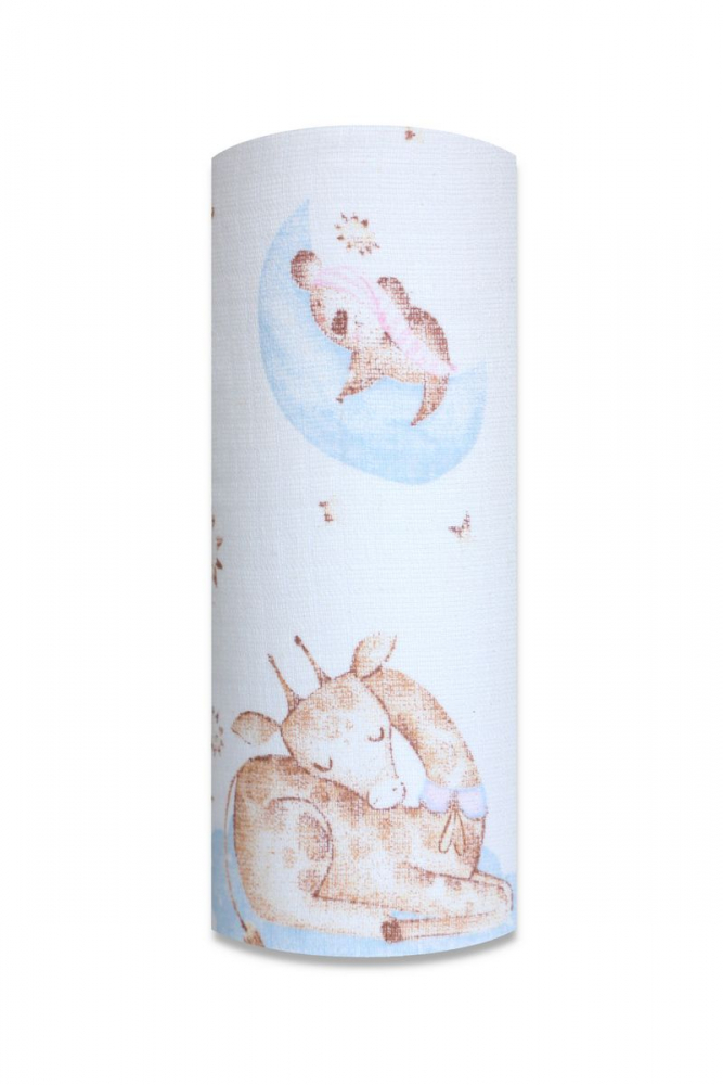 Scutec Muselina Ega Kids Sleeping Animals 70x80cm - imagine 2