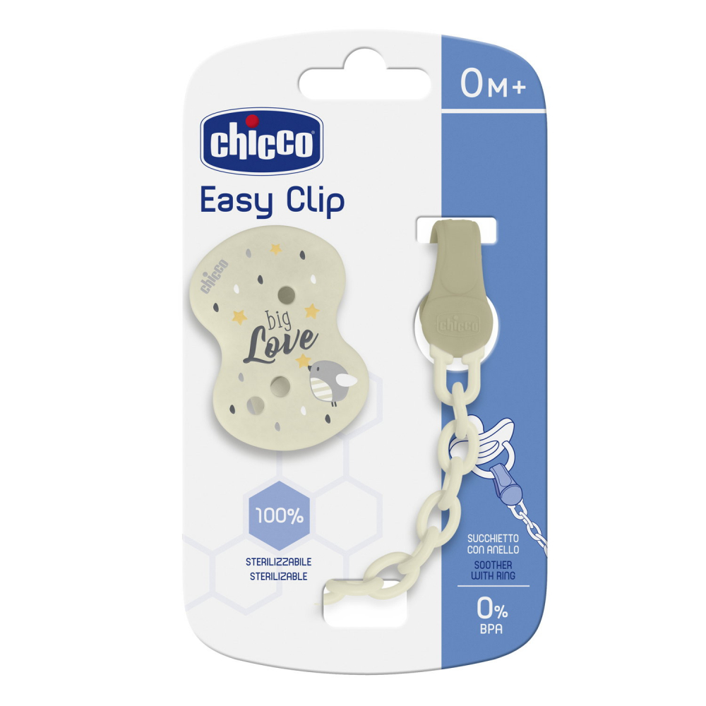 Lanțișor Chicco pentru suzetă, 0 luni+, Colorat - imagine 6