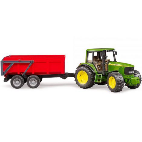 Tractor John Deere 6920 cu Remorcă Bruder - imagine 5