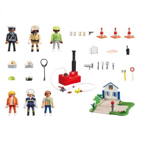 Jucarie Playmobil Creeaza Erou Salvare - imagine 6
