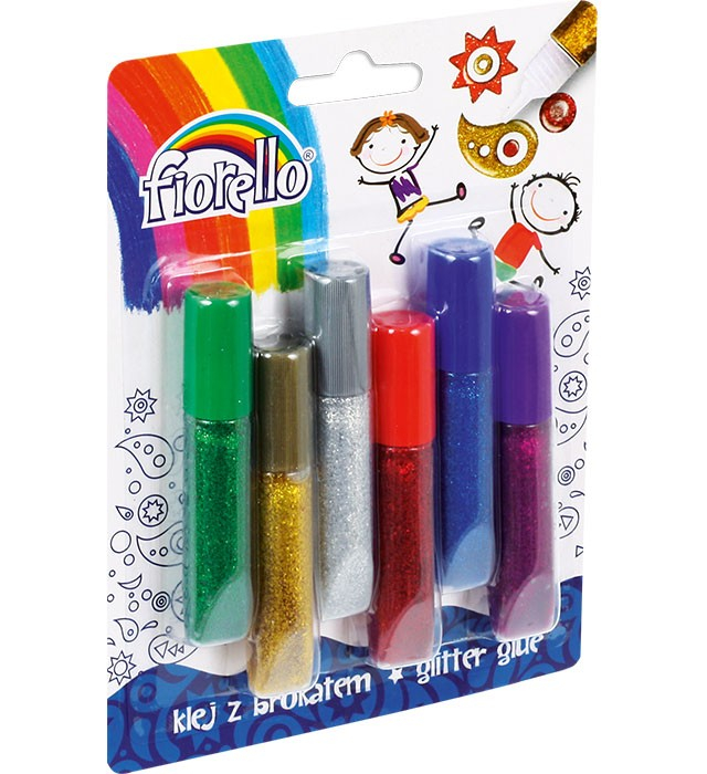 Fiorello Lipici Sclipici 6 Culori - Art&Craft