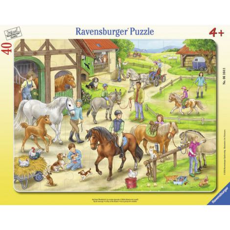 Puzzle Ferma Tip Rama, 40 Piese, Ravensburger