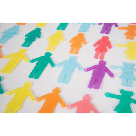Set 36 Figurine Familie Tickit | Joaca Translucida - imagine 3
