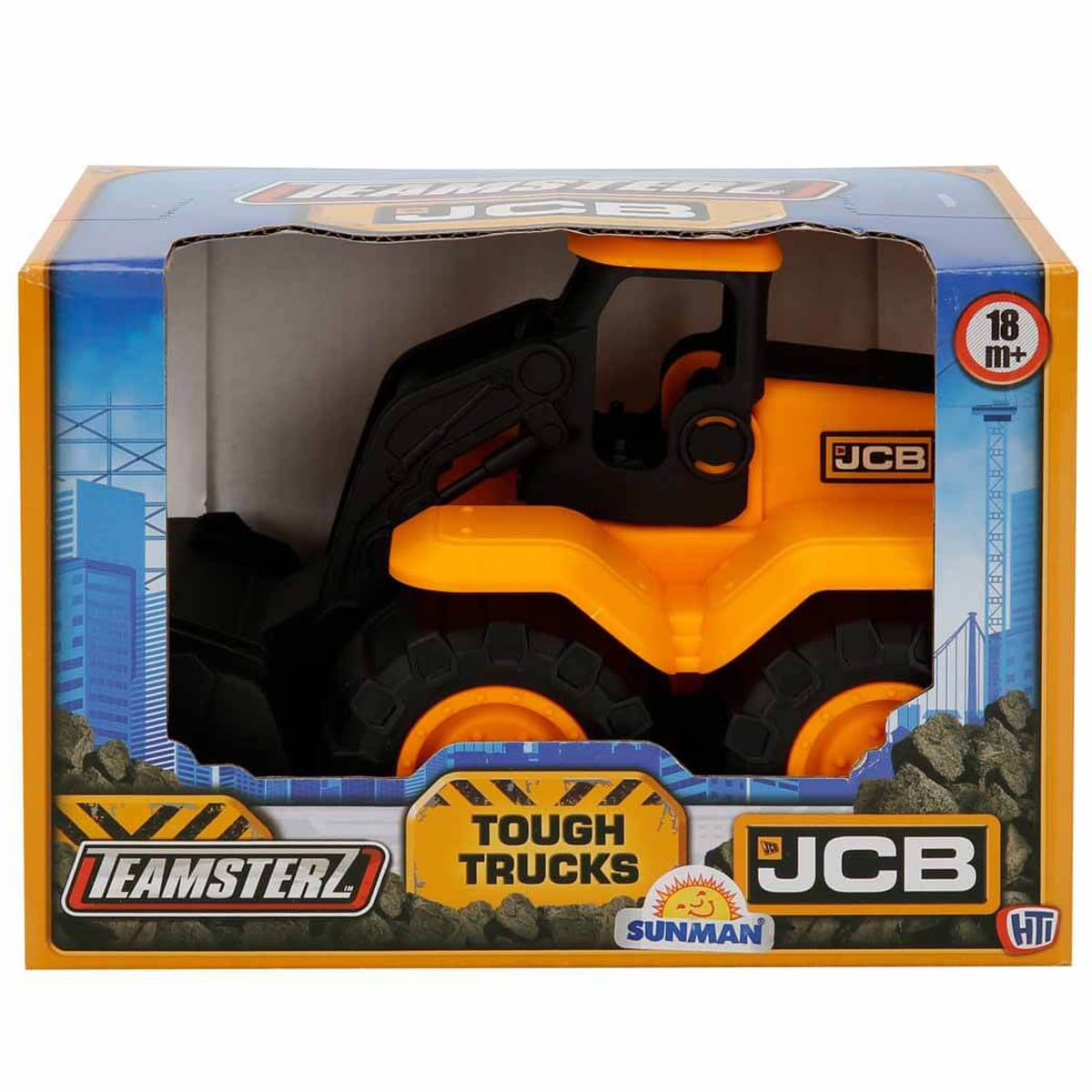 Buldozer Teamsterz JCB 18 cm cu Cupă Mobilă