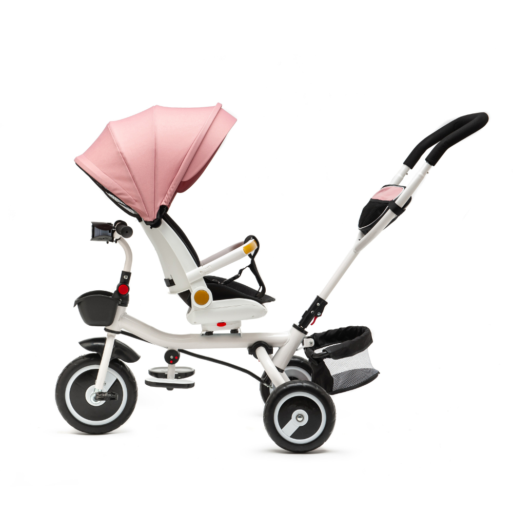 Tricicleta Juju Bliss Ride 3 in 1 Roz - imagine 5