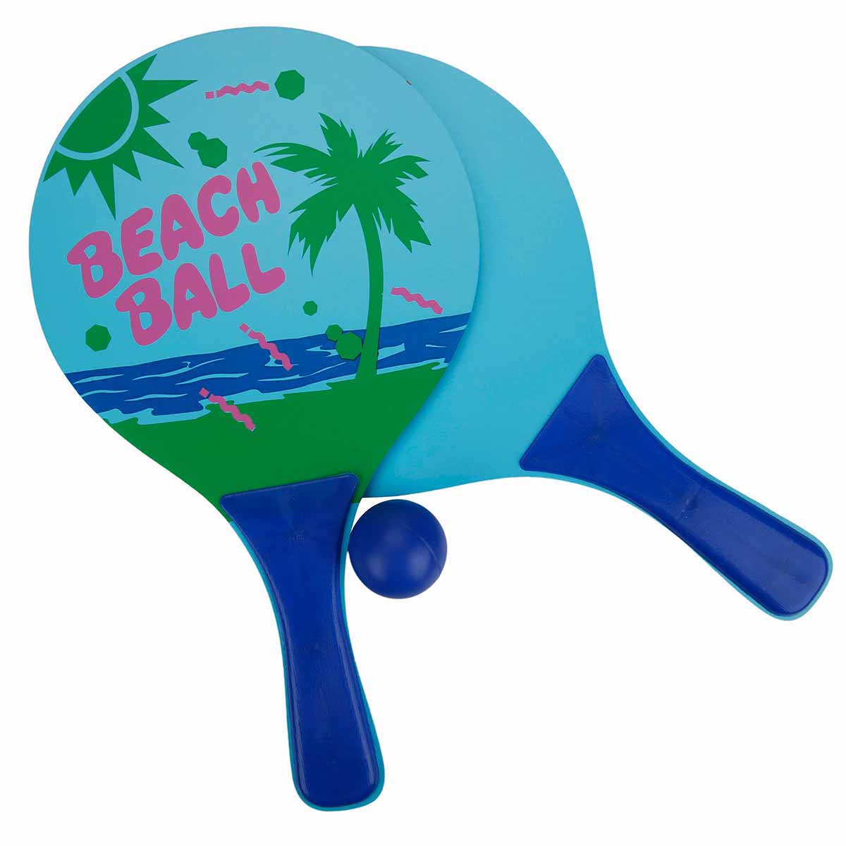 Set 2 Palete Ping Pong Rising Sports Albastru