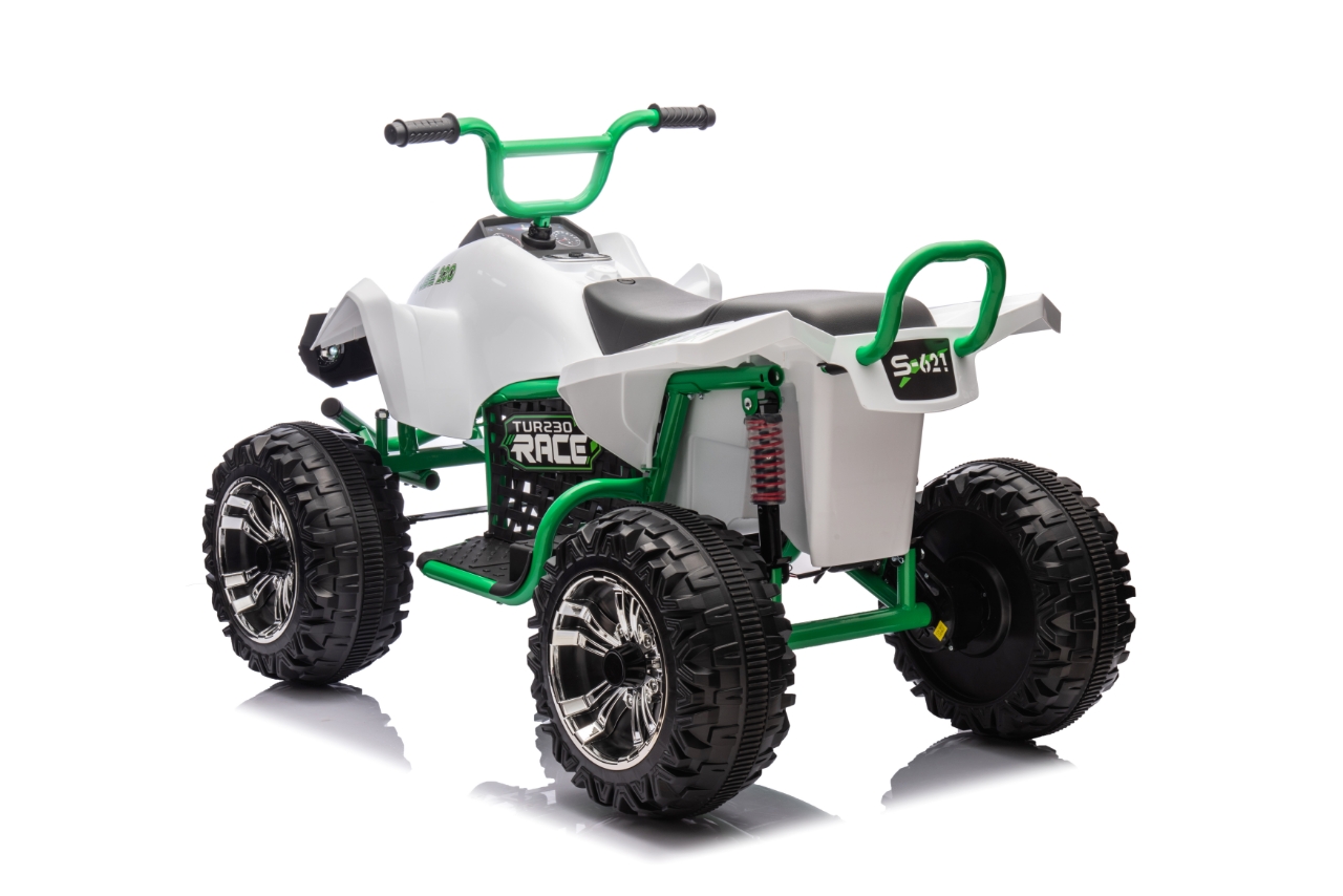 ATV Electric 2 Locuri Autokids 4x4 Alb - imagine 2