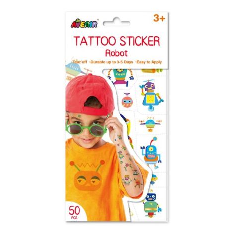 Avenir Tatuaje Roboti cu Efecte Metalice